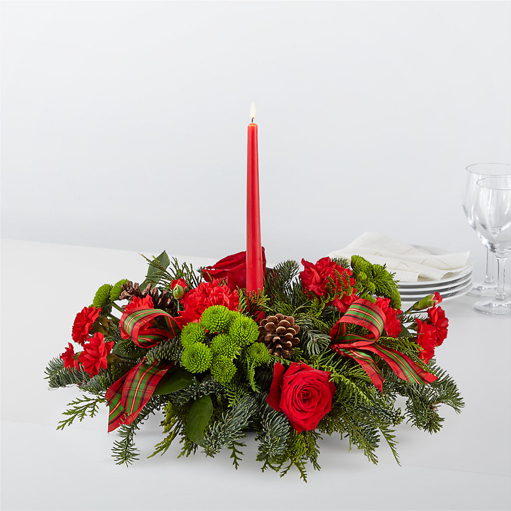 By the Candlelight Centerpiece – Bird Of Paradise Flowers, Bristol PA