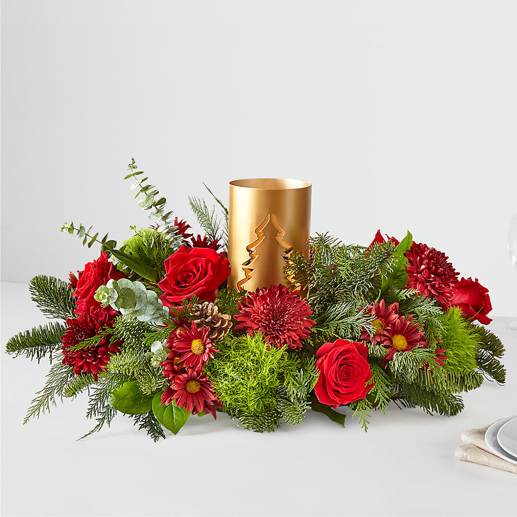 Toast the Season Centerpiece – Bird Of Paradise Flowers, Bristol PA