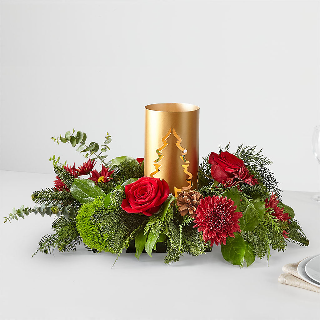 Toast the Season Centerpiece – Bird Of Paradise Flowers, Bristol PA