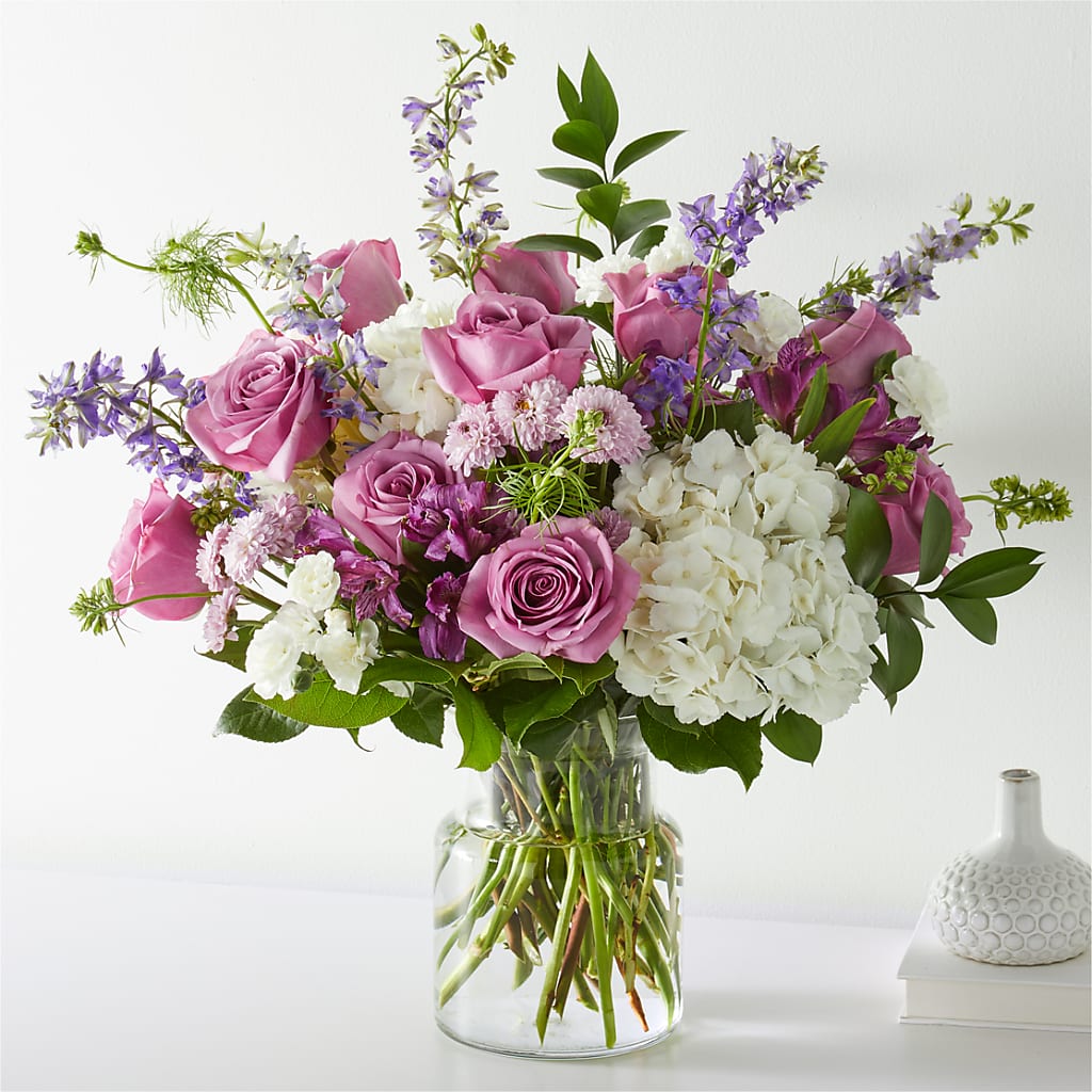 Violet Caress Bouquet – Bird Of Paradise Flowers, Bristol PA