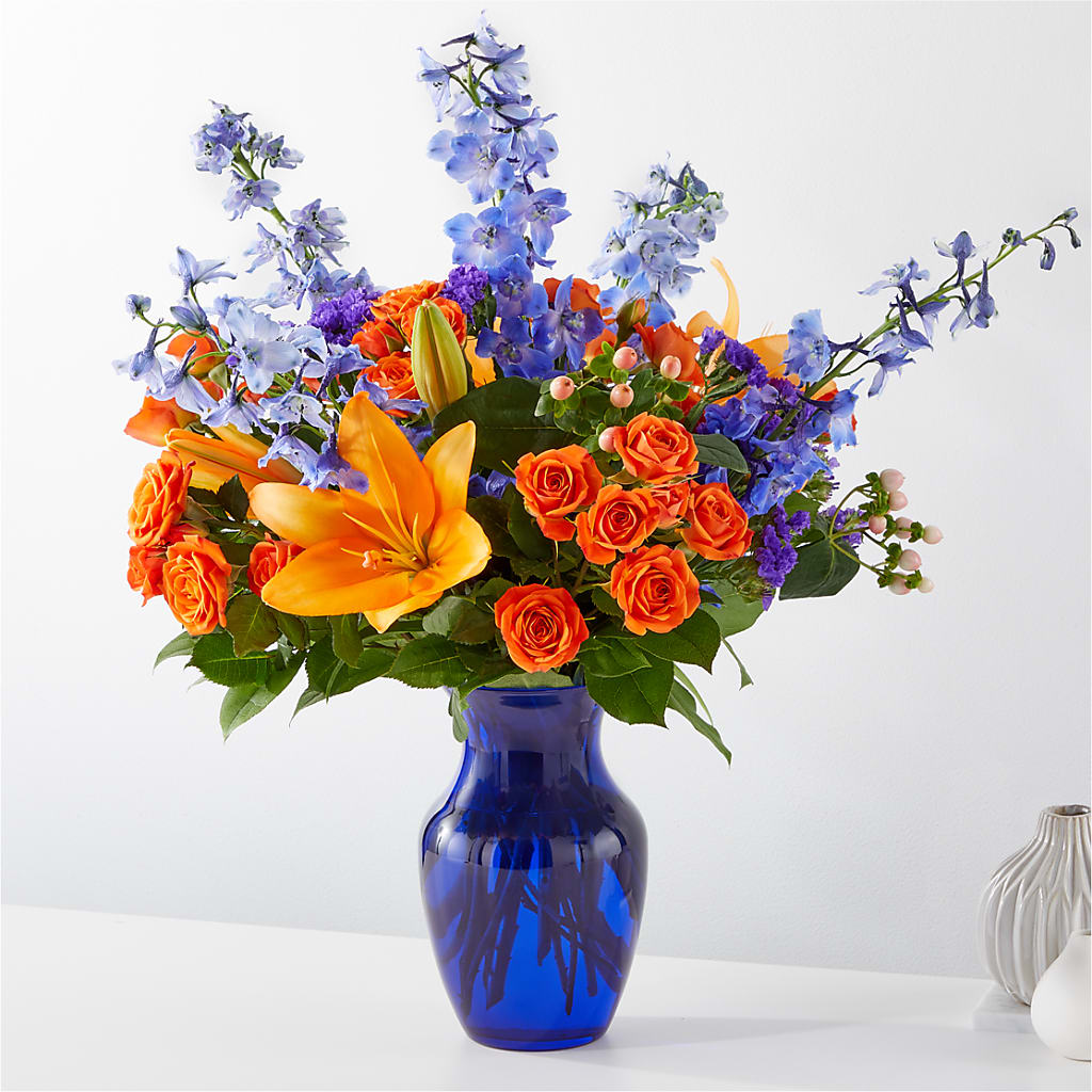 Radiant Citrus Bouquet – Bird Of Paradise Flowers, Bristol PA
