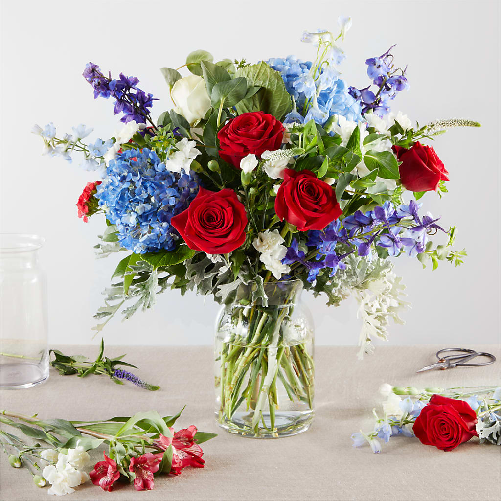 Star Spangled - A Florist Original – Bird Of Paradise Flowers, Bristol PA