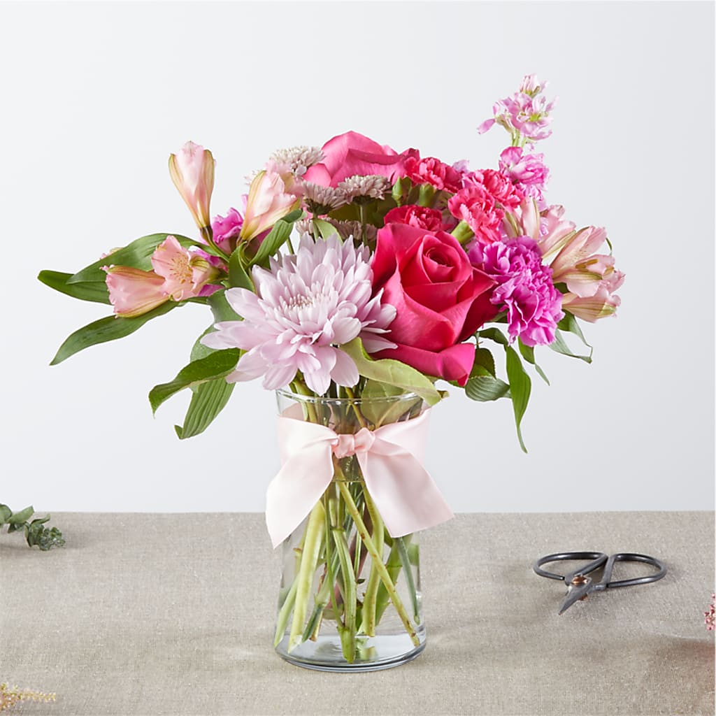 Pink Ribbon - A Florist Original – Bird Of Paradise Flowers, Bristol PA
