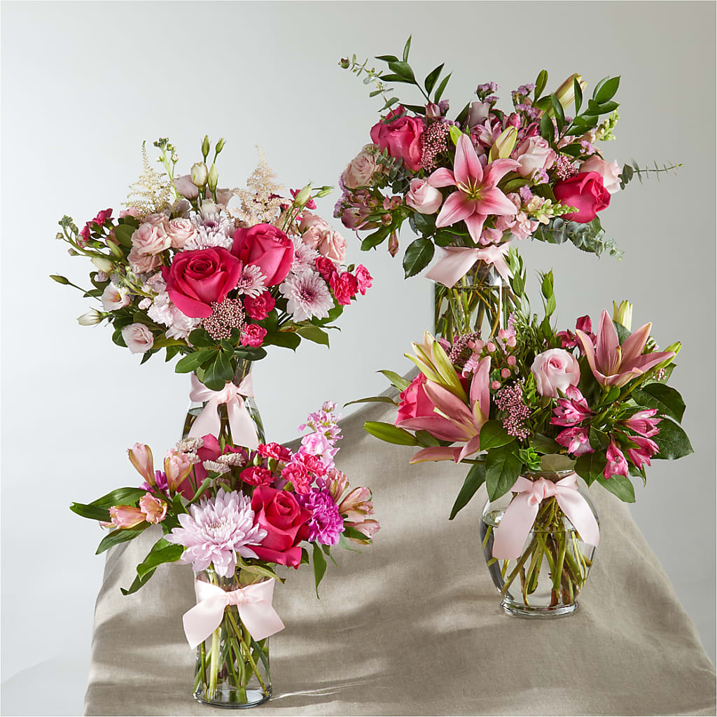 Pink Ribbon - A Florist Original – Bird Of Paradise Flowers, Bristol PA