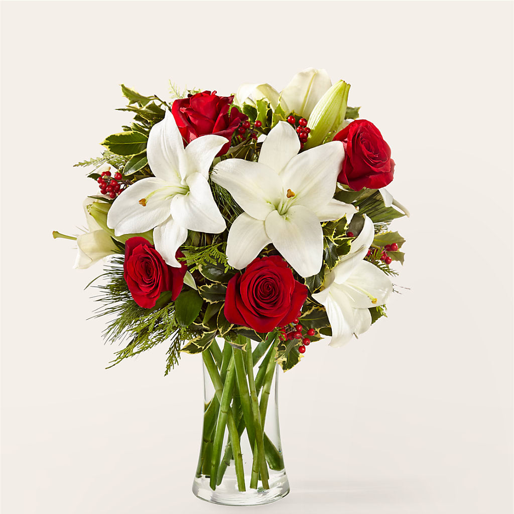Sparkling Snowflakes Bouquet – Bird Of Paradise Flowers, Bristol PA