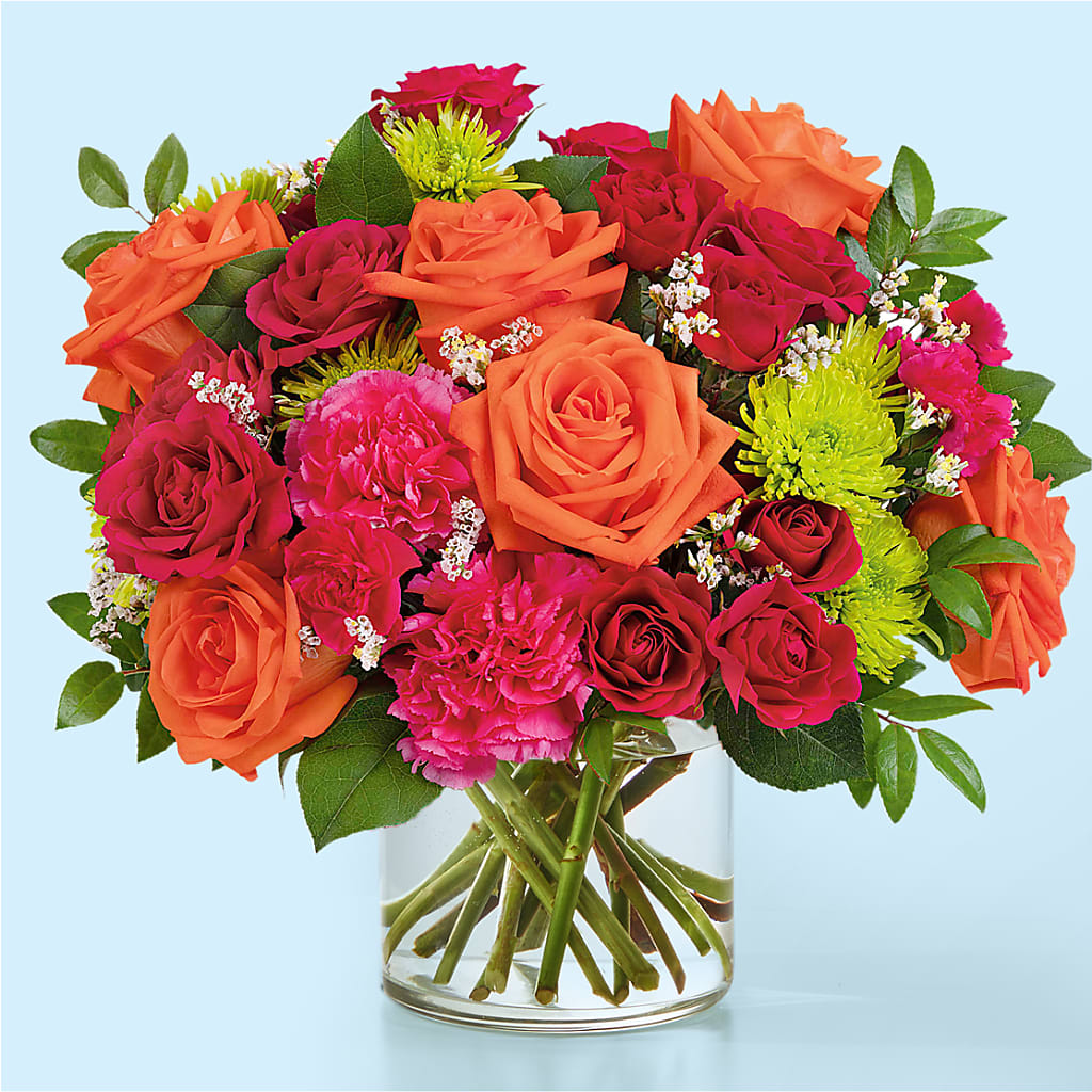 Colorful Carnival Bouquet – Bird Of Paradise Flowers, Bristol PA