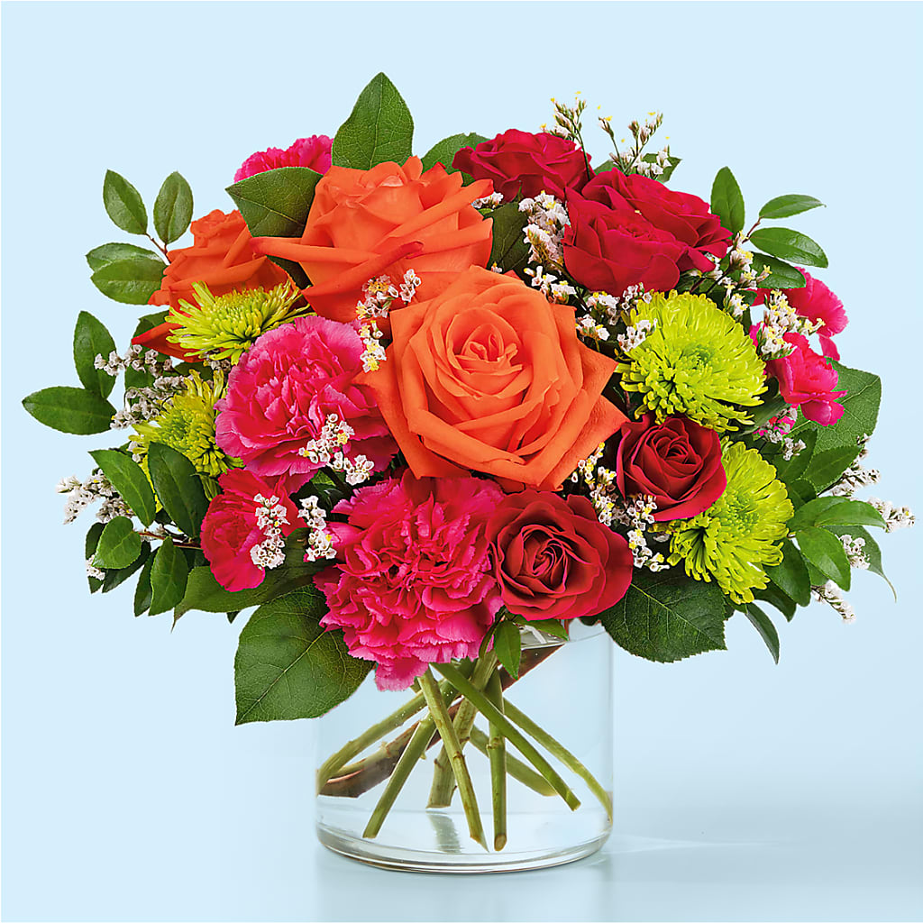 Colorful Carnival Bouquet – Bird Of Paradise Flowers, Bristol PA