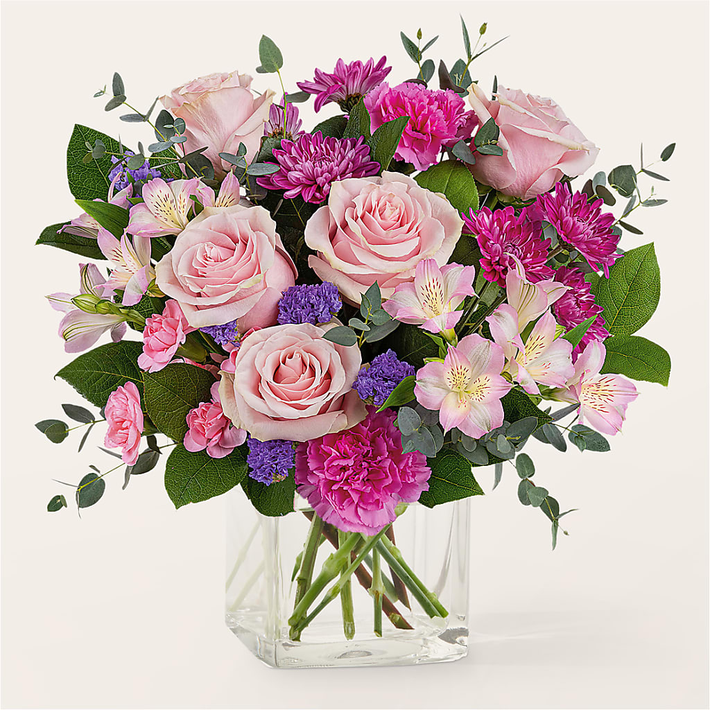Rosy Radiance Bouquet – Bird Of Paradise Flowers, Bristol PA