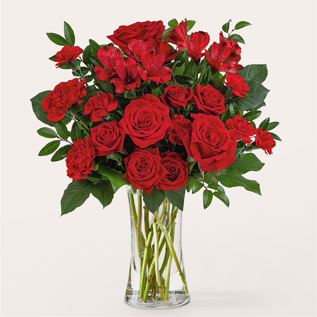 Brilliant Ruby Bouquet – Bird Of Paradise Flowers, Bristol PA