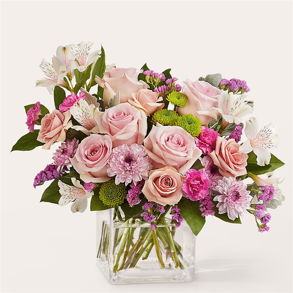 Pink Suede Bouquet – Bird Of Paradise Flowers, Bristol PA