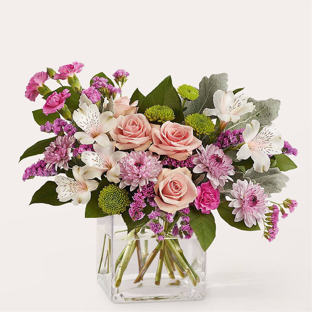 Pink Suede Bouquet – Bird Of Paradise Flowers, Bristol PA