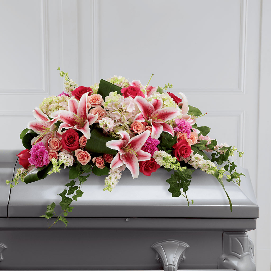 Splendid Grace Casket Spray – Bird Of Paradise Flowers, Bristol PA