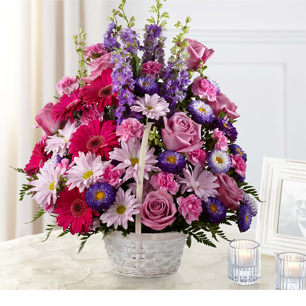 Pastel Peace Basket – Bird Of Paradise Flowers, Bristol PA