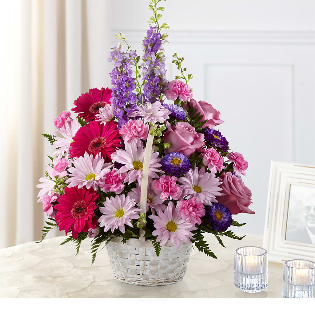 Pastel Peace Basket – Bird Of Paradise Flowers, Bristol PA
