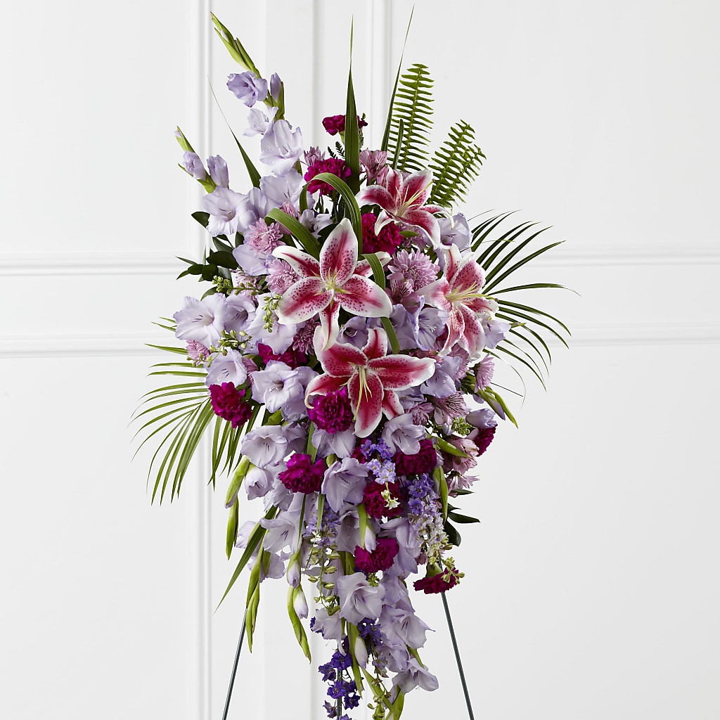 Tender Touch Standing Spray – Bird Of Paradise Flowers, Bristol PA