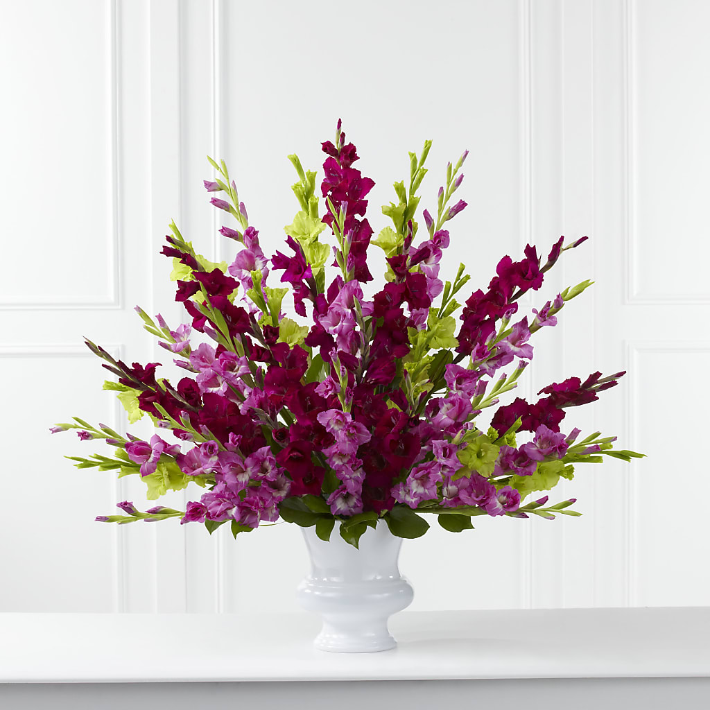 Solemn Offering Arrangement – Bird Of Paradise Flowers, Bristol PA