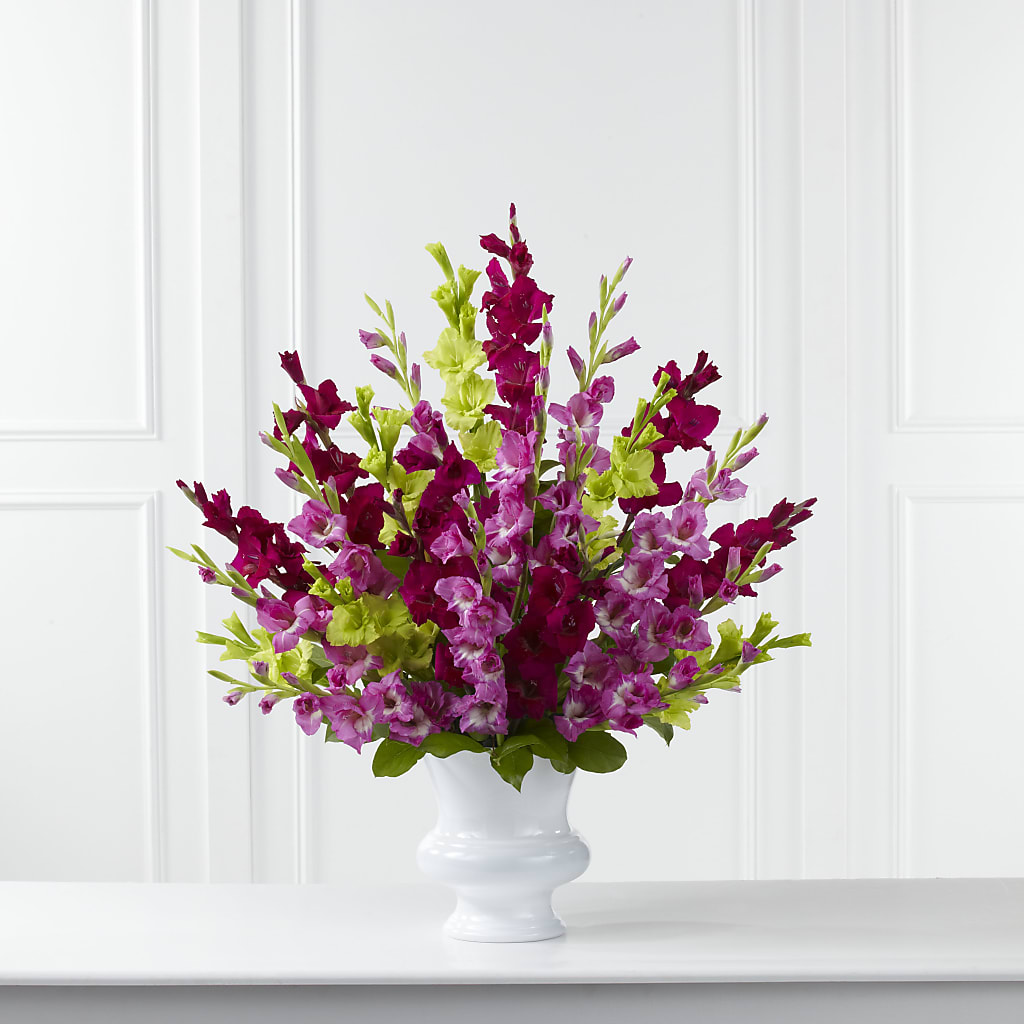 Solemn Offering Arrangement – Bird Of Paradise Flowers, Bristol PA