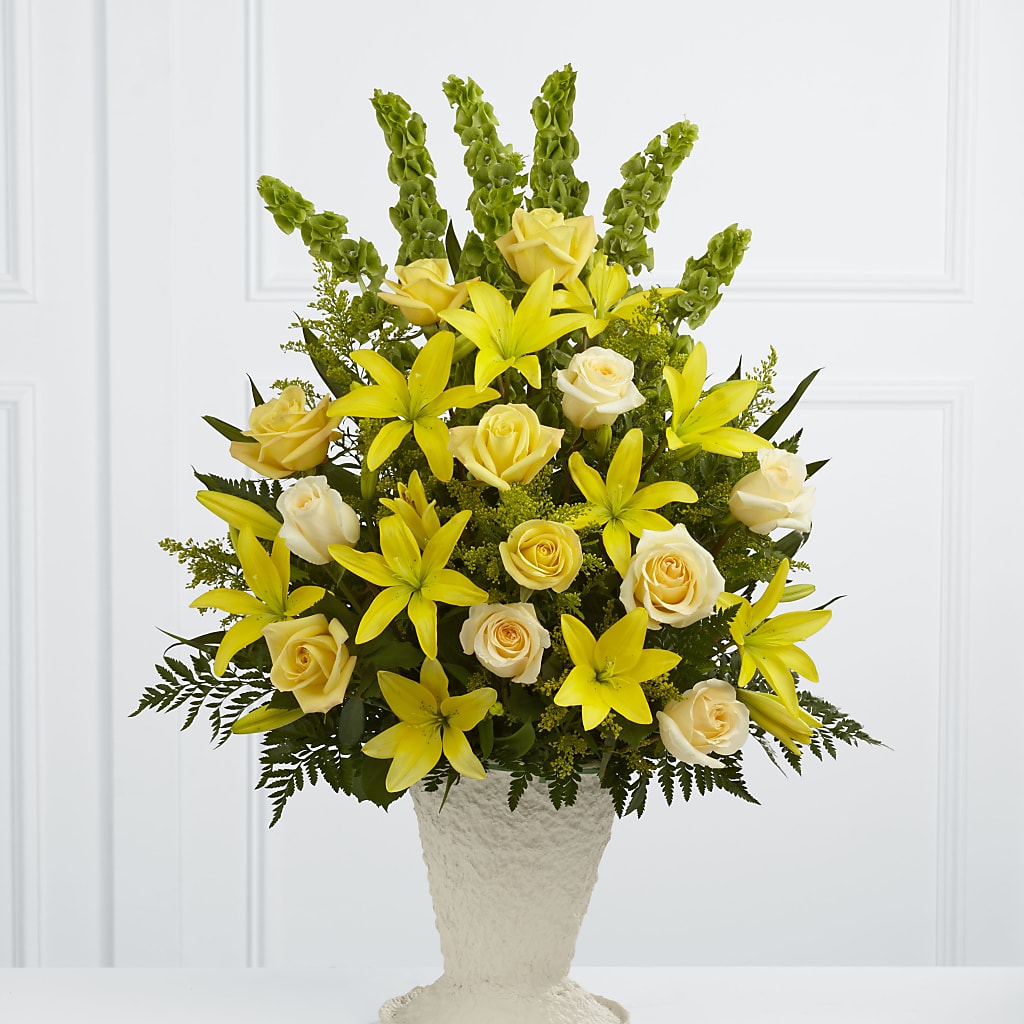 Golden Memories Arrangement – Bird Of Paradise Flowers, Bristol PA