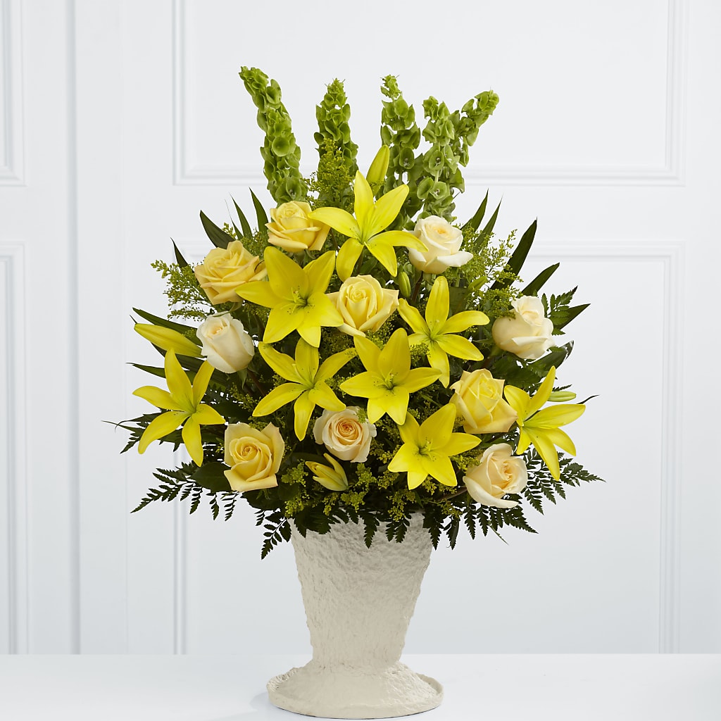 Golden Memories Arrangement – Bird Of Paradise Flowers, Bristol PA