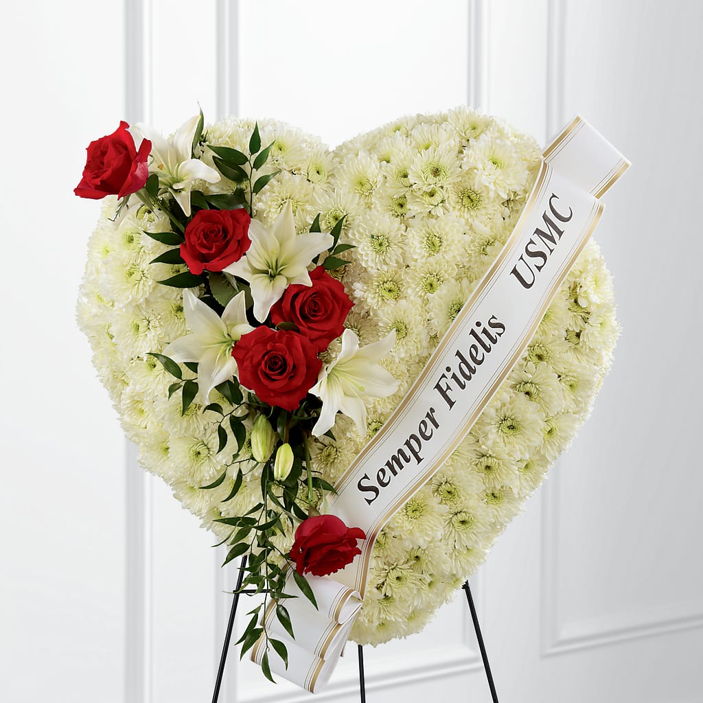 Heartfelt Hero Standing Heart – Bird Of Paradise Flowers, Bristol PA