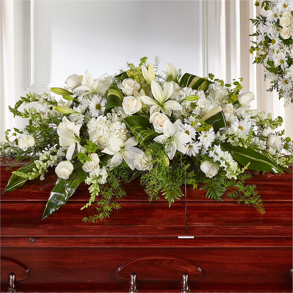 Abundance Casket Spray – Bird Of Paradise Flowers, Bristol PA