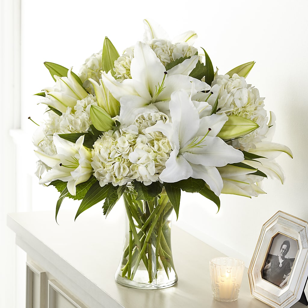Compassionate Lily Bouquet – Bird Of Paradise Flowers, Bristol PA