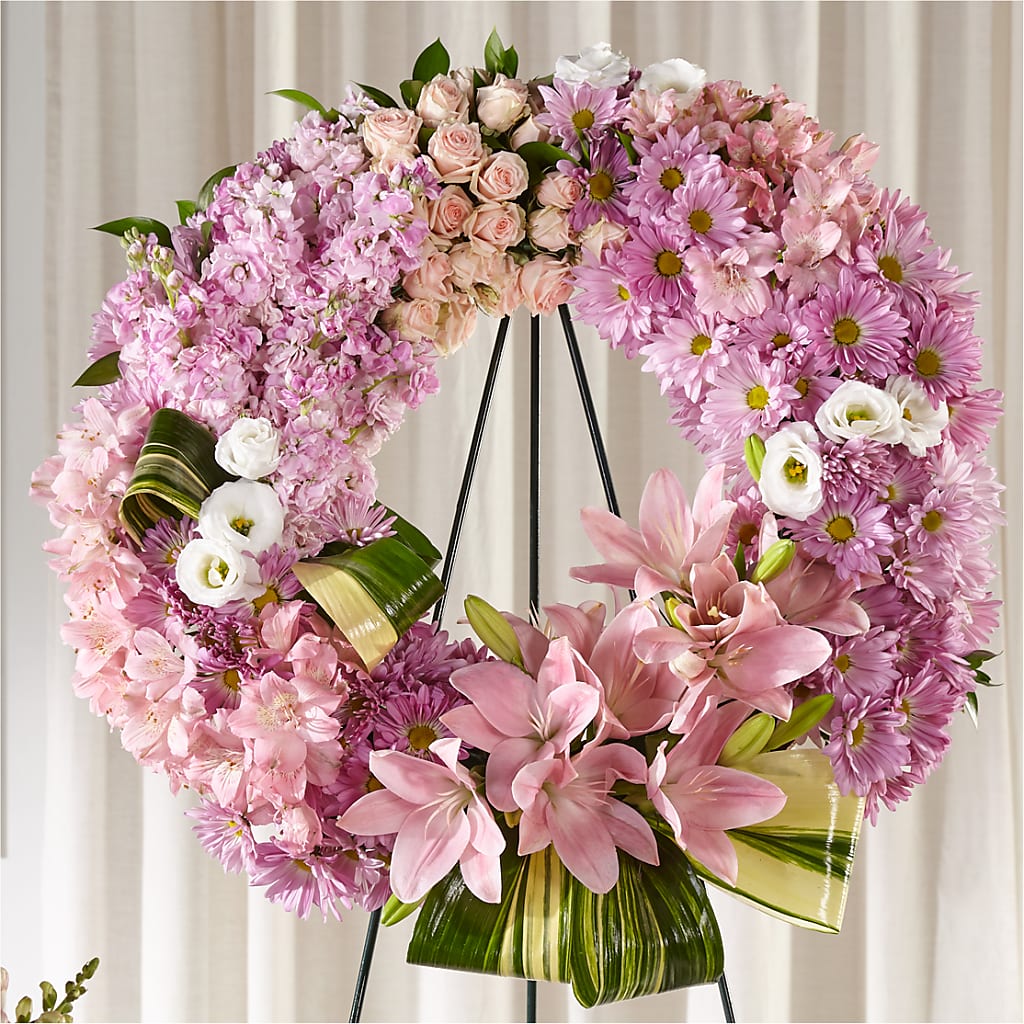 Gift of Warmth Wreath – Bird Of Paradise Flowers, Bristol PA