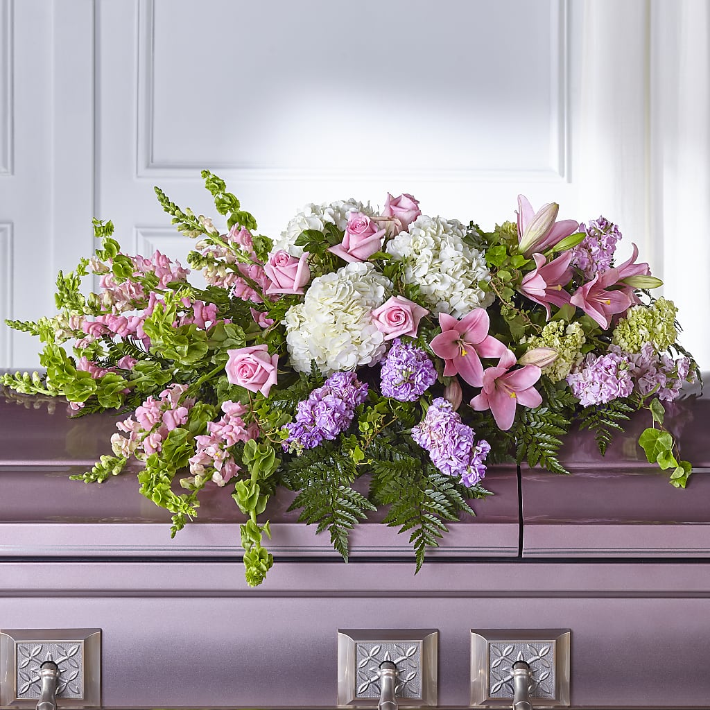Life's Gratitude Casket Spray – Bird Of Paradise Flowers, Bristol PA