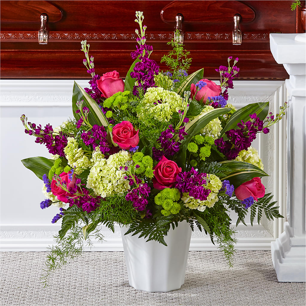 Beautiful Horizons Floor Basket – Bird Of Paradise Flowers, Bristol PA