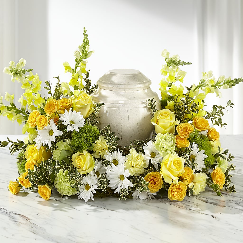 Graceful Love Cremation Adornment – Bird Of Paradise Flowers, Bristol PA