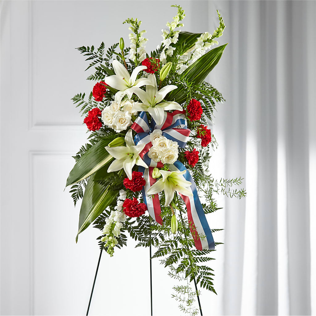 Stars of Life Standing Spray – Bird Of Paradise Flowers, Bristol PA