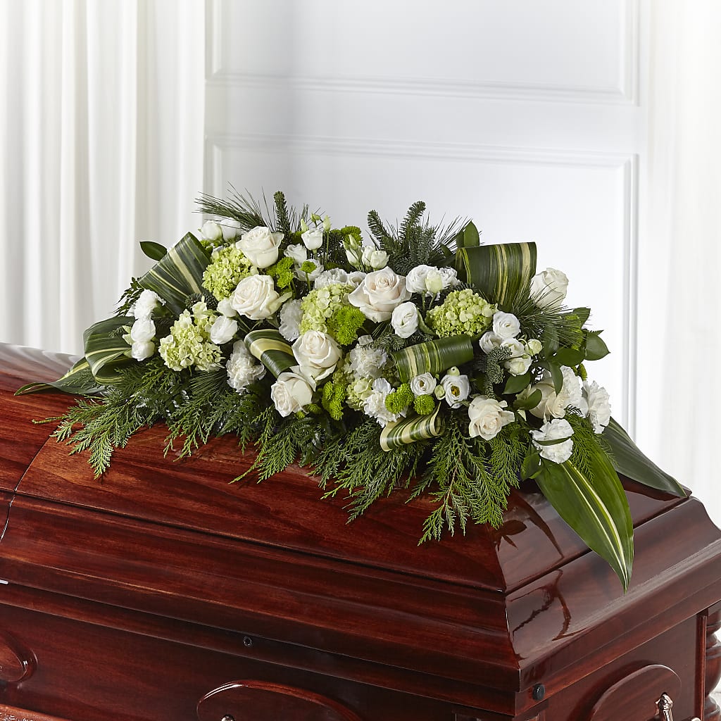Hopeful Gesture Casket Spray – Bird Of Paradise Flowers, Bristol PA
