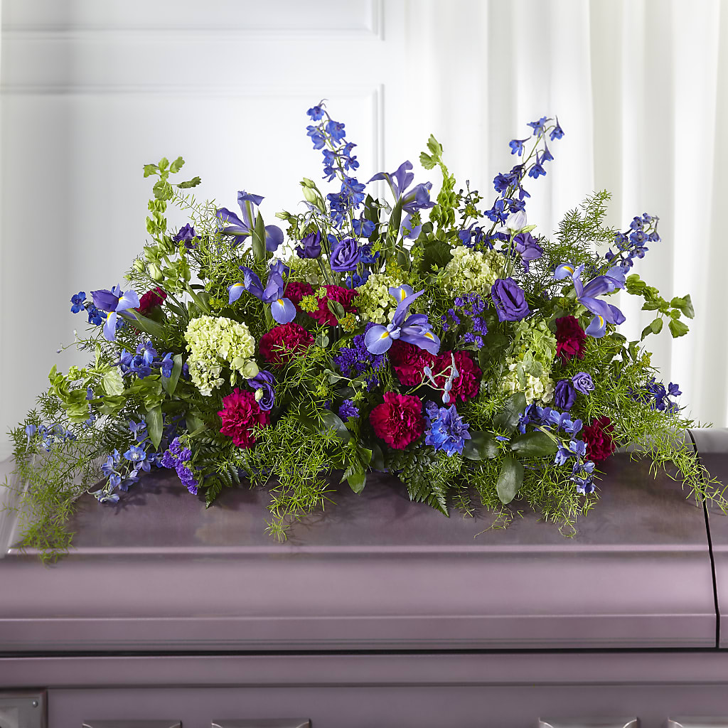 Always Treasured Casket Spray – Bird Of Paradise Flowers, Bristol PA