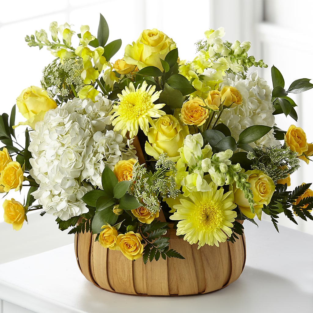 Rustic Remembrance Basket – Bird Of Paradise Flowers, Bristol PA