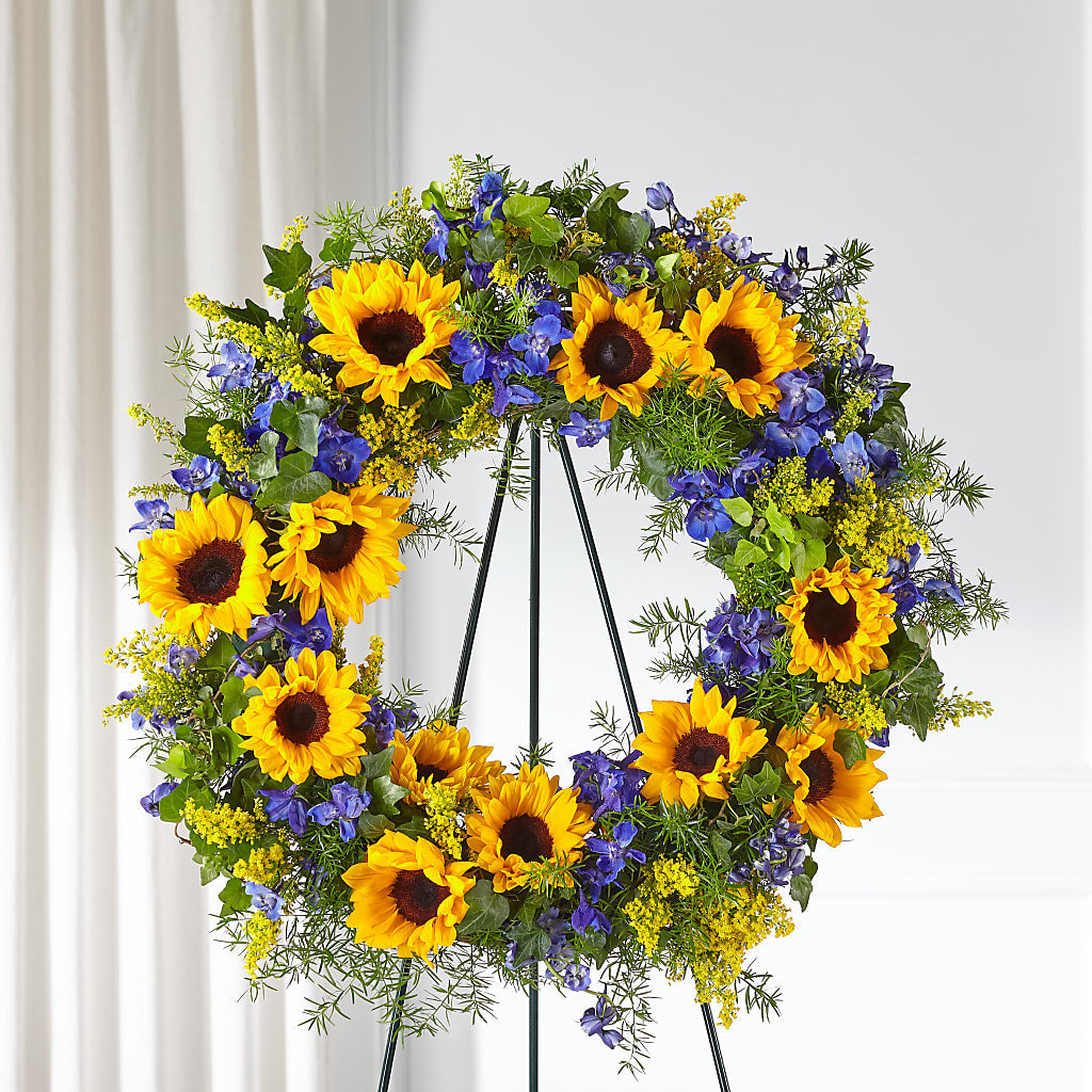 Bright Rays Wreath – Bird Of Paradise Flowers, Bristol PA