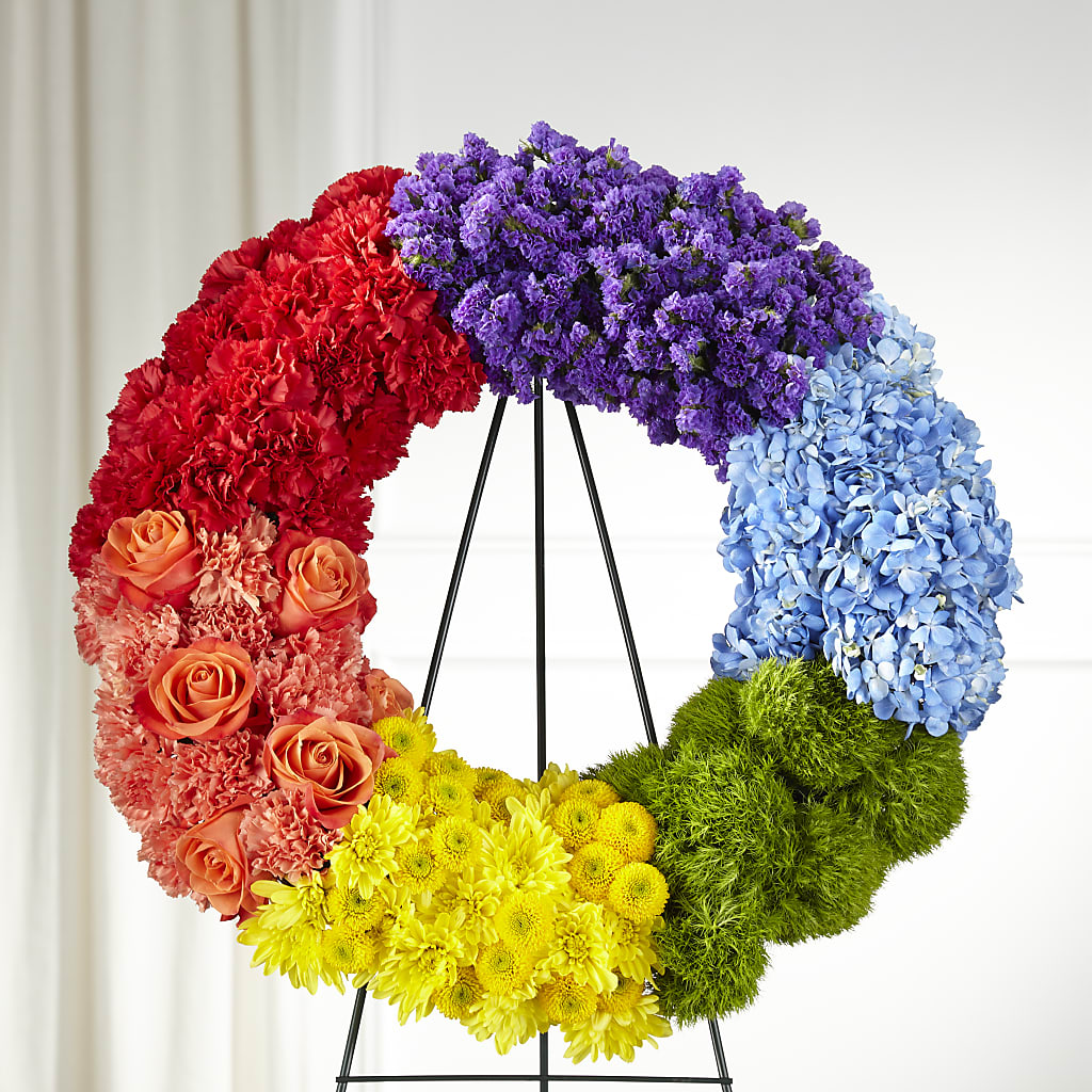 Circle of Love Wreath – Bird Of Paradise Flowers, Bristol PA
