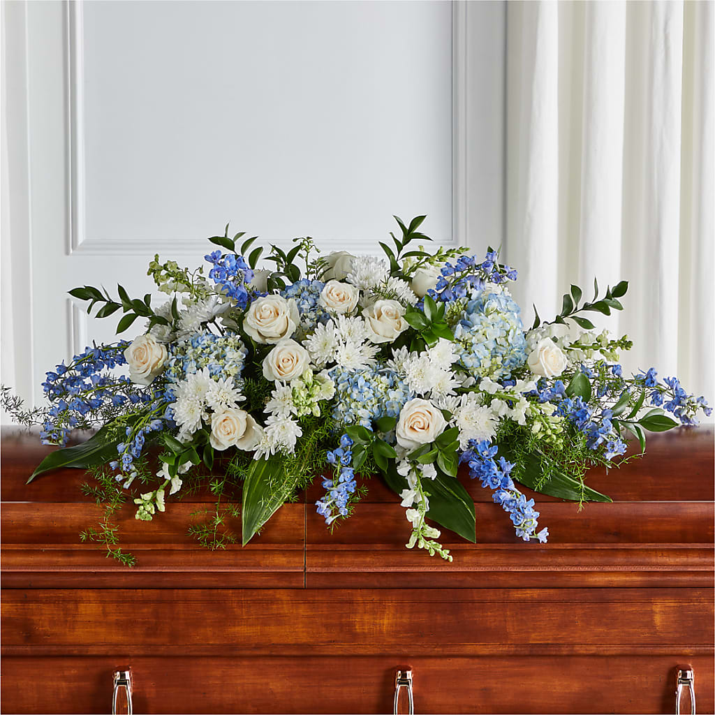 Timeless Essence Casket Spray – Bird Of Paradise Flowers, Bristol PA