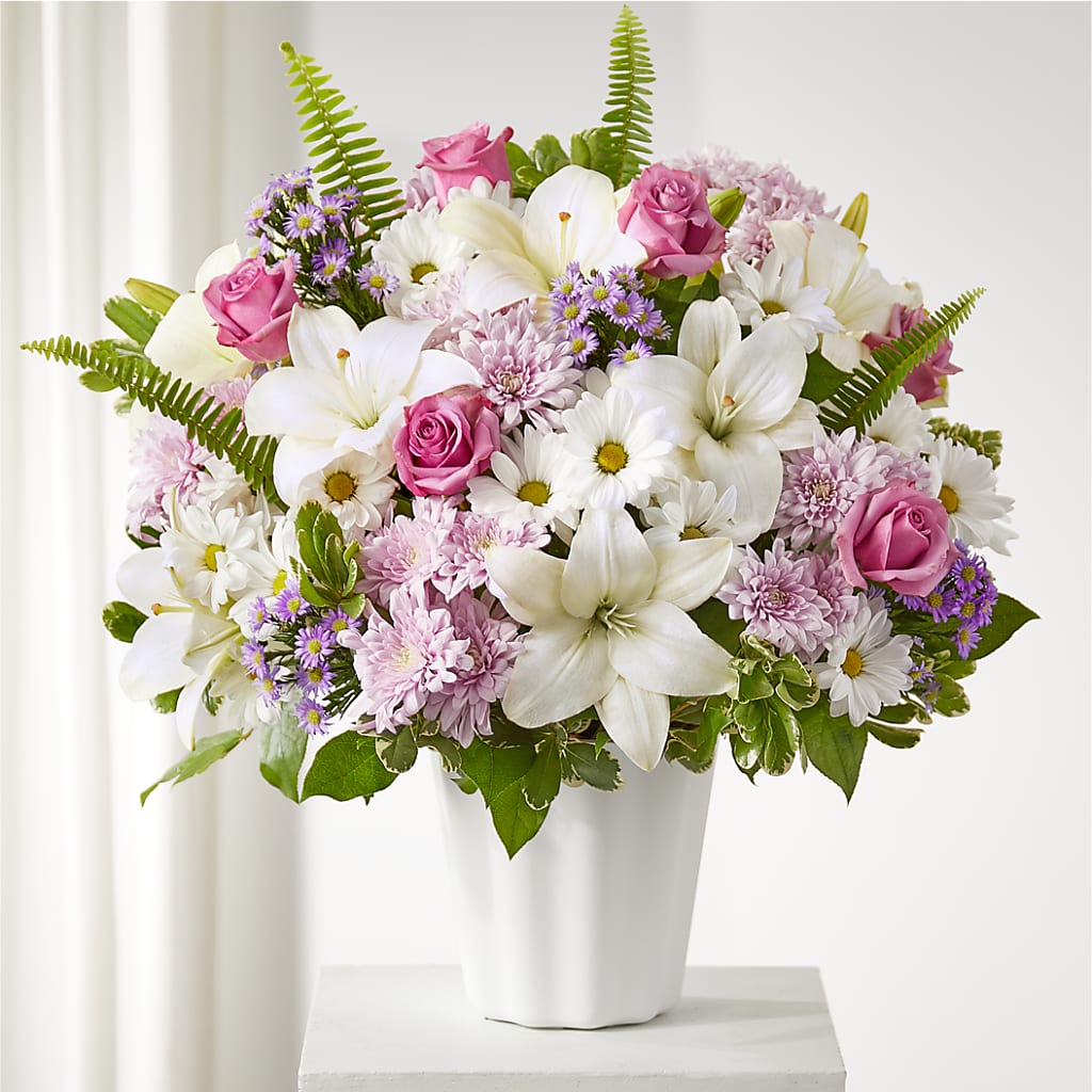 Warmest Thoughts Tabletop Basket – Bird Of Paradise Flowers, Bristol PA