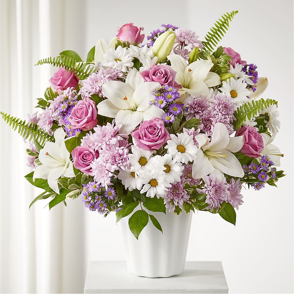 Warmest Thoughts Tabletop Basket – Bird Of Paradise Flowers, Bristol PA