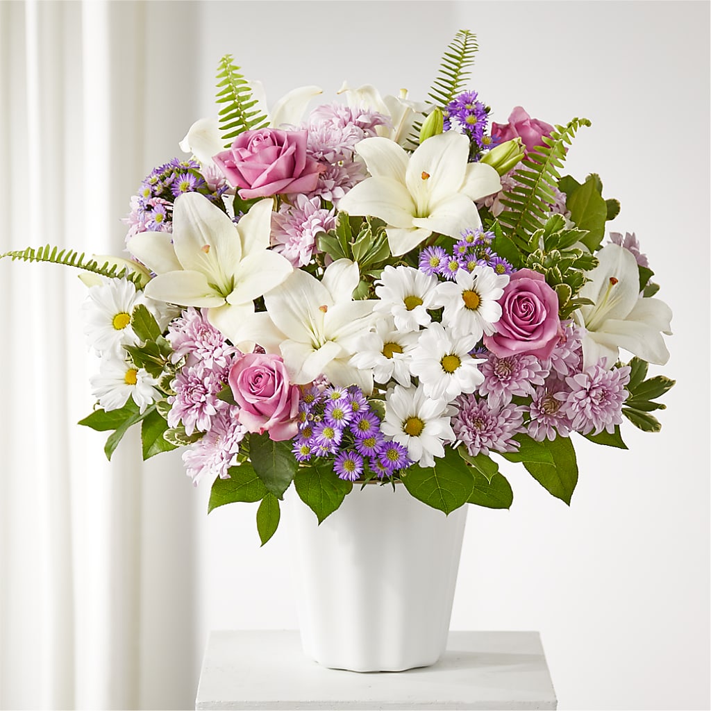 Warmest Thoughts Tabletop Basket – Bird Of Paradise Flowers, Bristol PA