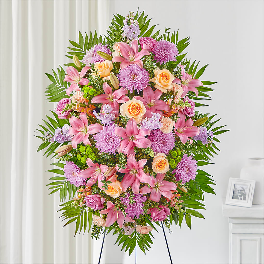 Love & Light Standing Spray – Bird Of Paradise Flowers, Bristol PA