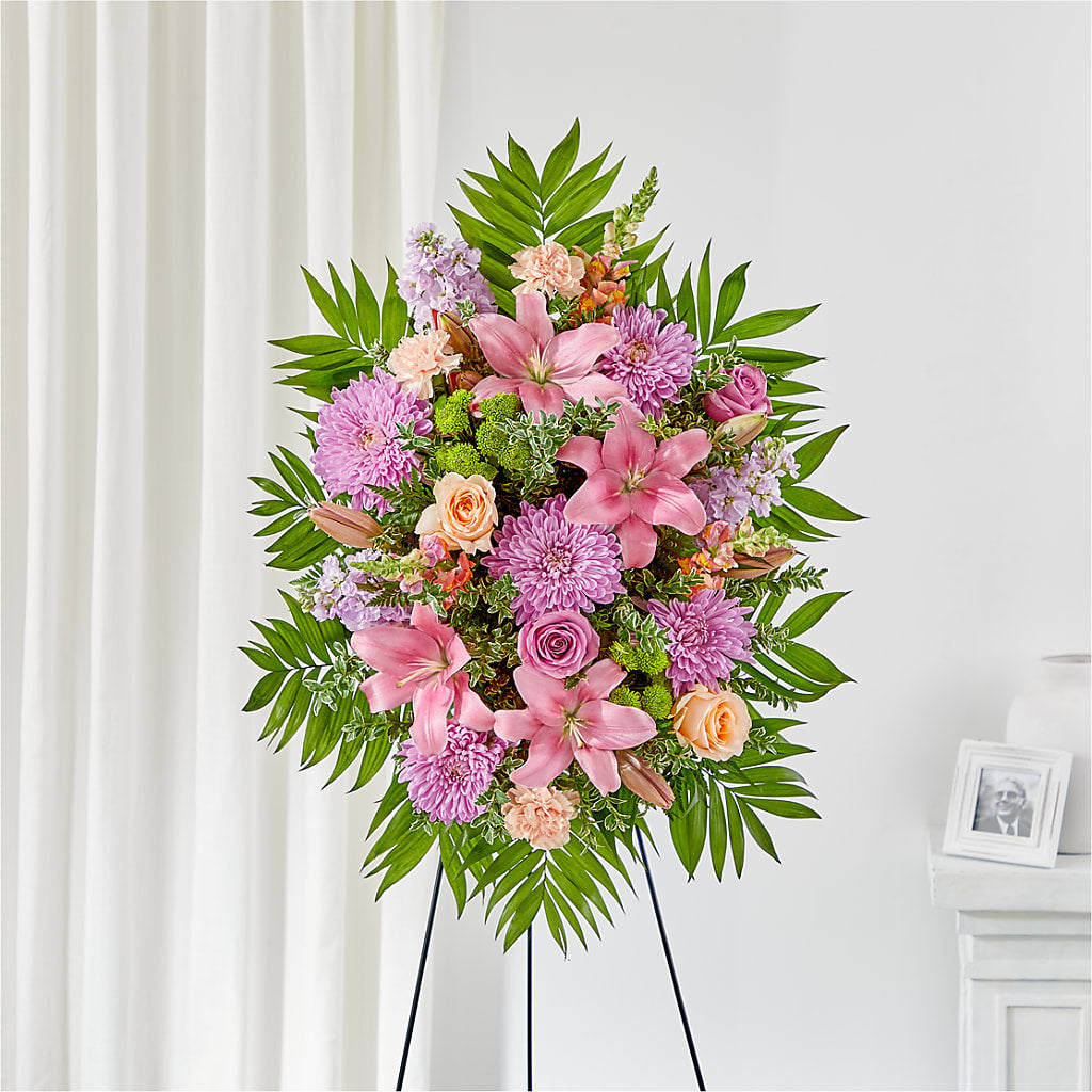 Love & Light Standing Spray – Bird Of Paradise Flowers, Bristol PA