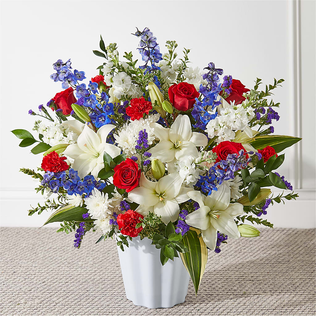 Consoled Floor Basket – Bird Of Paradise Flowers, Bristol PA