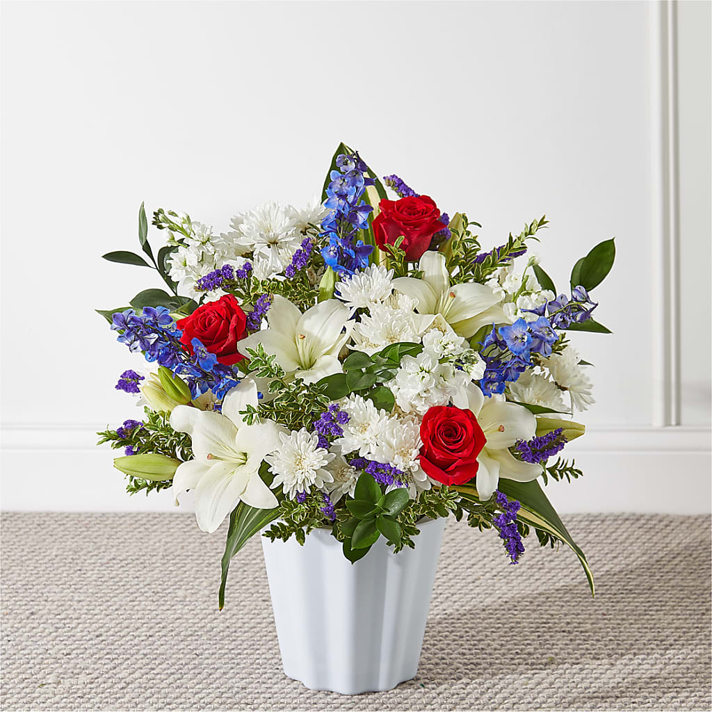 Consoled Floor Basket – Bird Of Paradise Flowers, Bristol PA