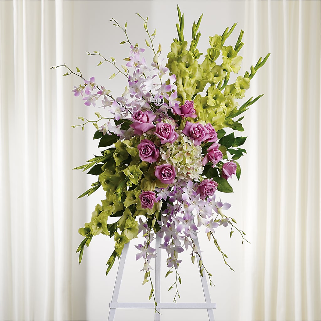 Lasting Legacy Standing Spray – Bird Of Paradise Flowers, Bristol PA