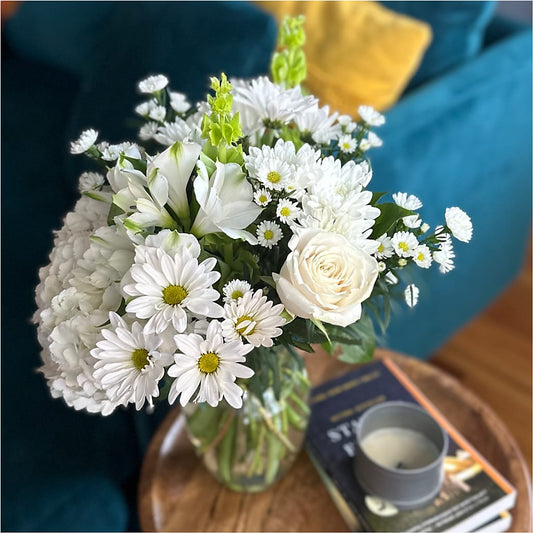 Classic Ivory – A Florist Original – Bird Of Paradise Flowers, Bristol PA