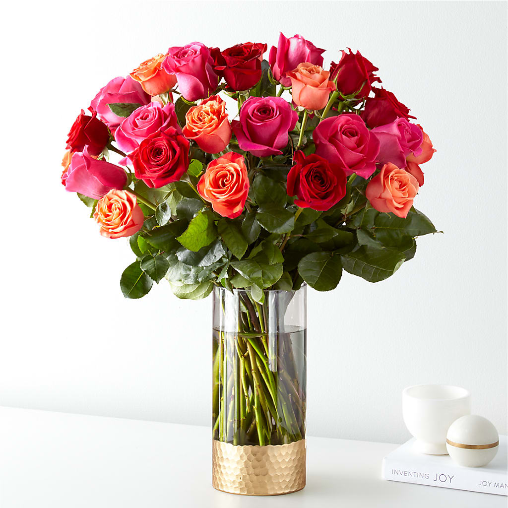 Ever After Rose Bouquet – Bird Of Paradise Flowers, Bristol PA