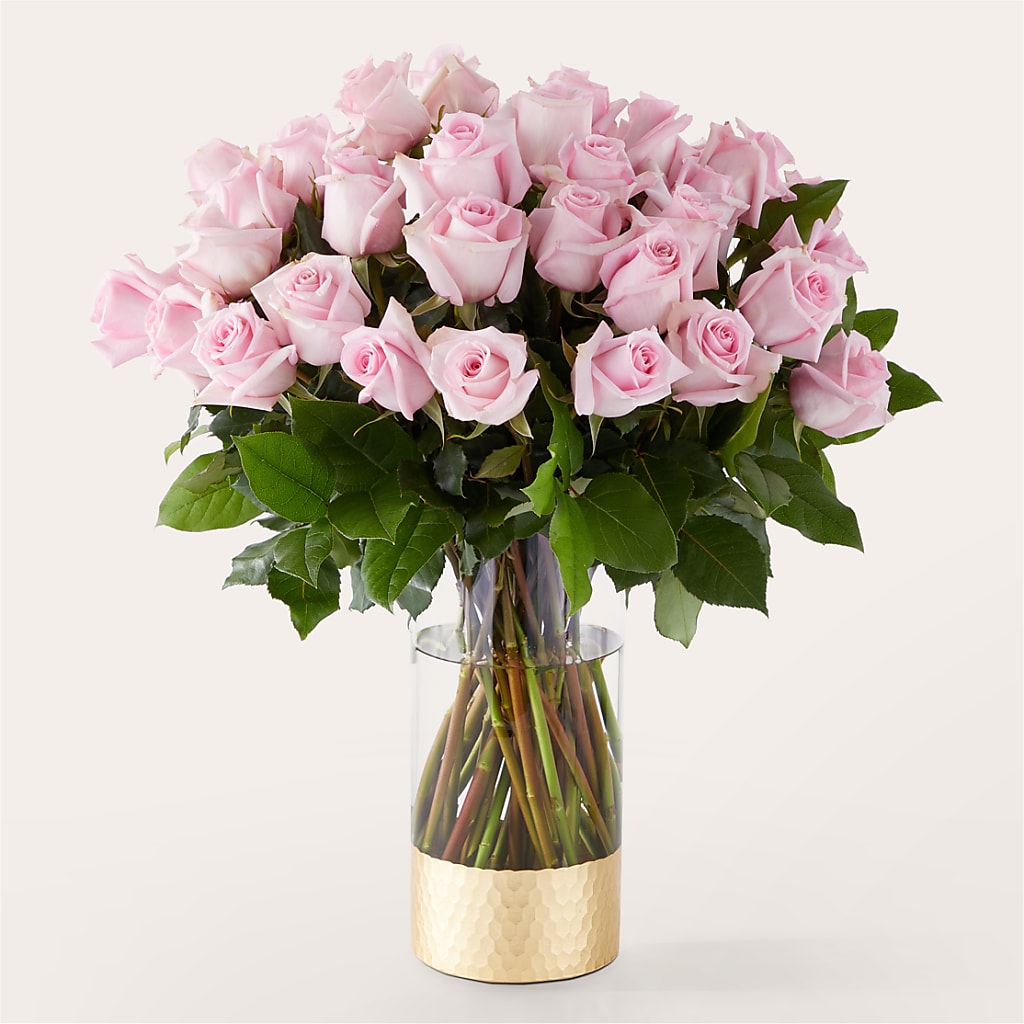 Picture Perfect Pink Rose Bouquet – Bird Of Paradise Flowers, Bristol PA