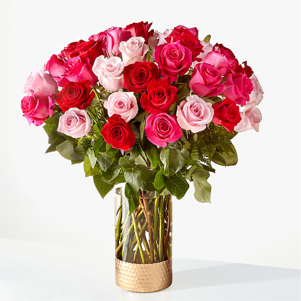 Love Notes Rose Bouquet – Bird Of Paradise Flowers, Bristol PA