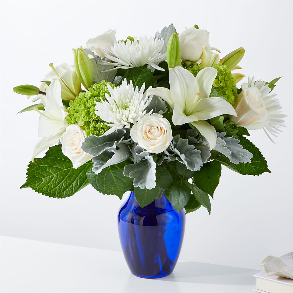 Snowy Dreams Bouquet – Bird Of Paradise Flowers, Bristol PA